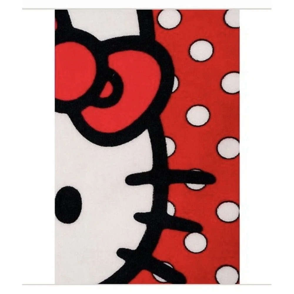 Hello Kitty Here I Bow Kids Beach Towel 64